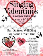 Singing Valentines 2024